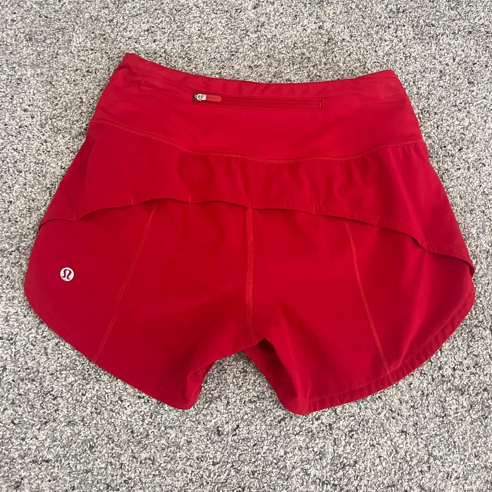 Lululemon Speed Up Shorts Size 0